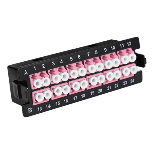 Адаптерная вставка  6/12 x LC-Duplex OM4
